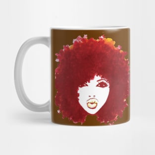 Curly Afro Autumn Natural Hair Mug